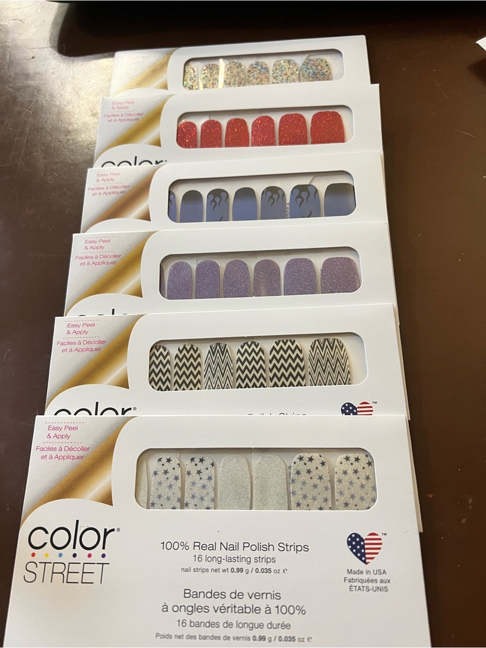 Bundle of 6 Color Street Sets